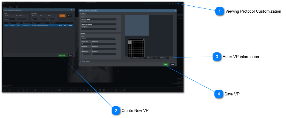 17.2.1.1 Viewing protocol customization