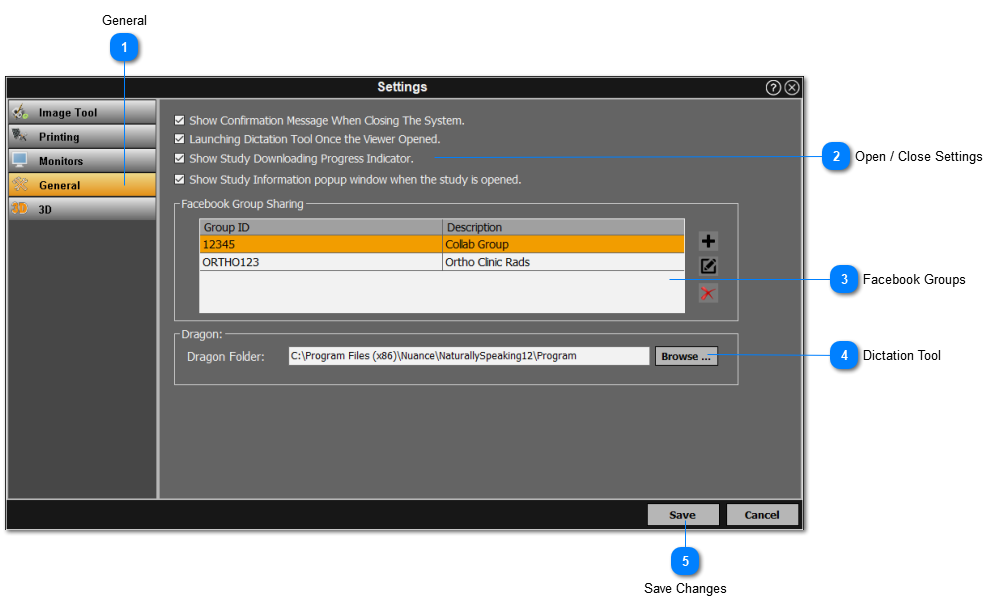 19.1.4. General Settings