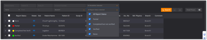 3.4.0. Viewing a Report